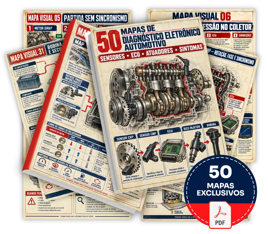 50 Mapas de Diagnóstico Eletrônico Automotivo